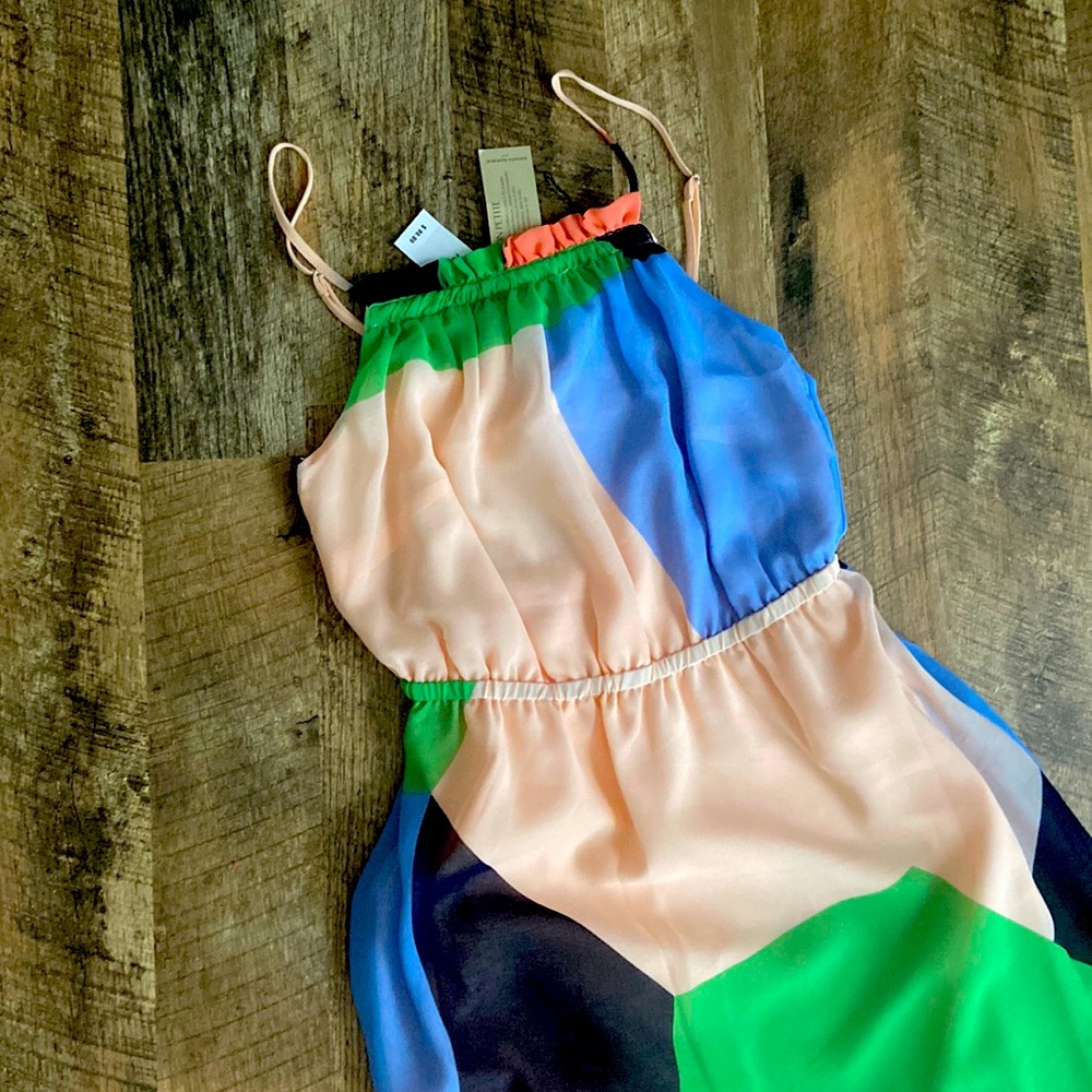 Colorful petite dress
